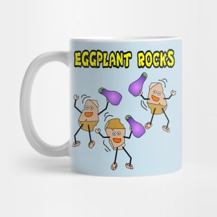 Eggplant Rocks Mug